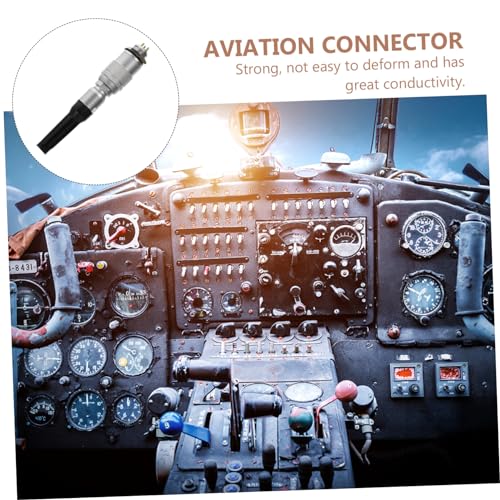 Conector de Panel de Cable Artibetter YC8 para Aviación Plata miniatura 3