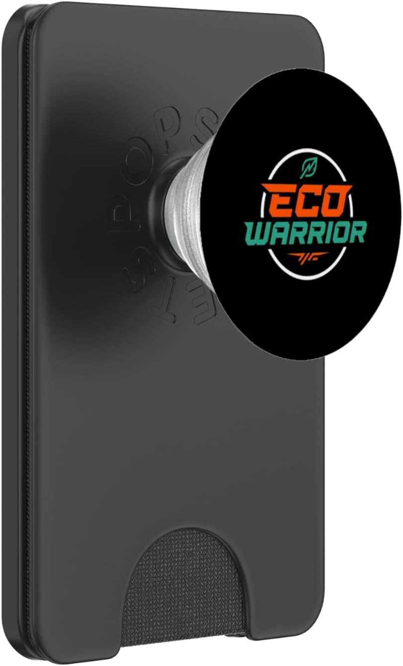 Eco Warrior Earth Day Nature Conservation Sustainability PopSockets PopWallet for MagSafe