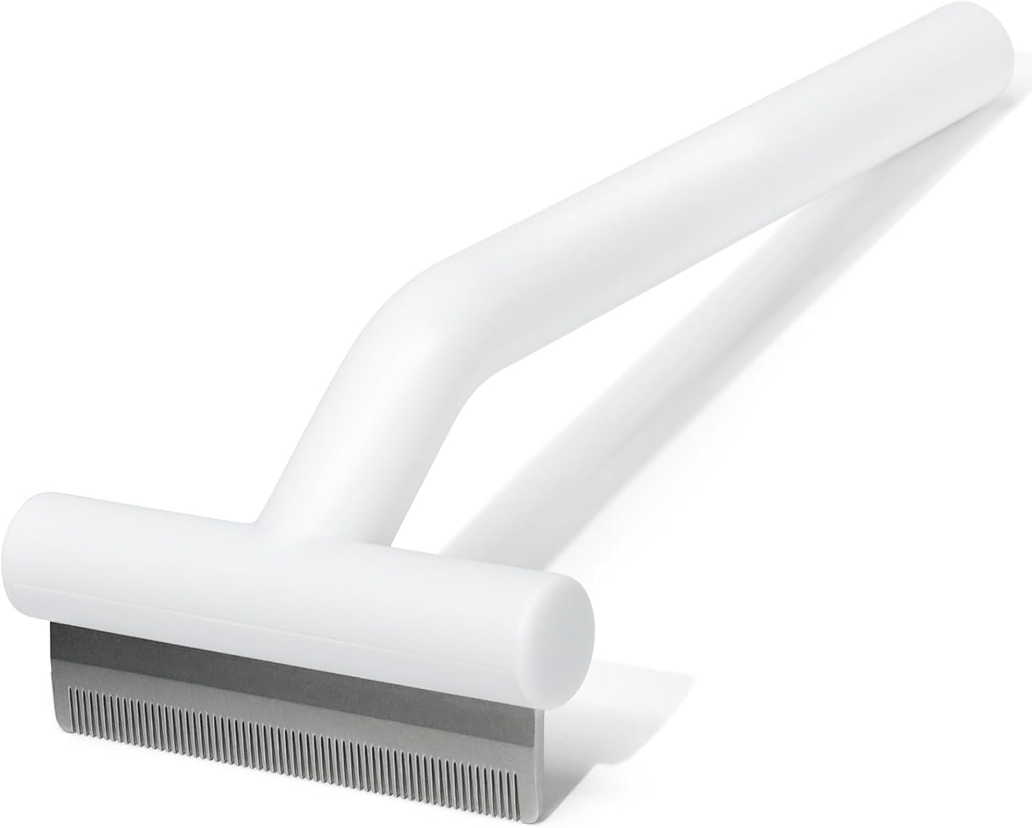 aumuca pet deshedding tools for short haired cats & dogs, dematting deshedding brush cats shedding tool, dog undercoat brush, gently and effectively remove loose hair, highly deshedder grooming combs