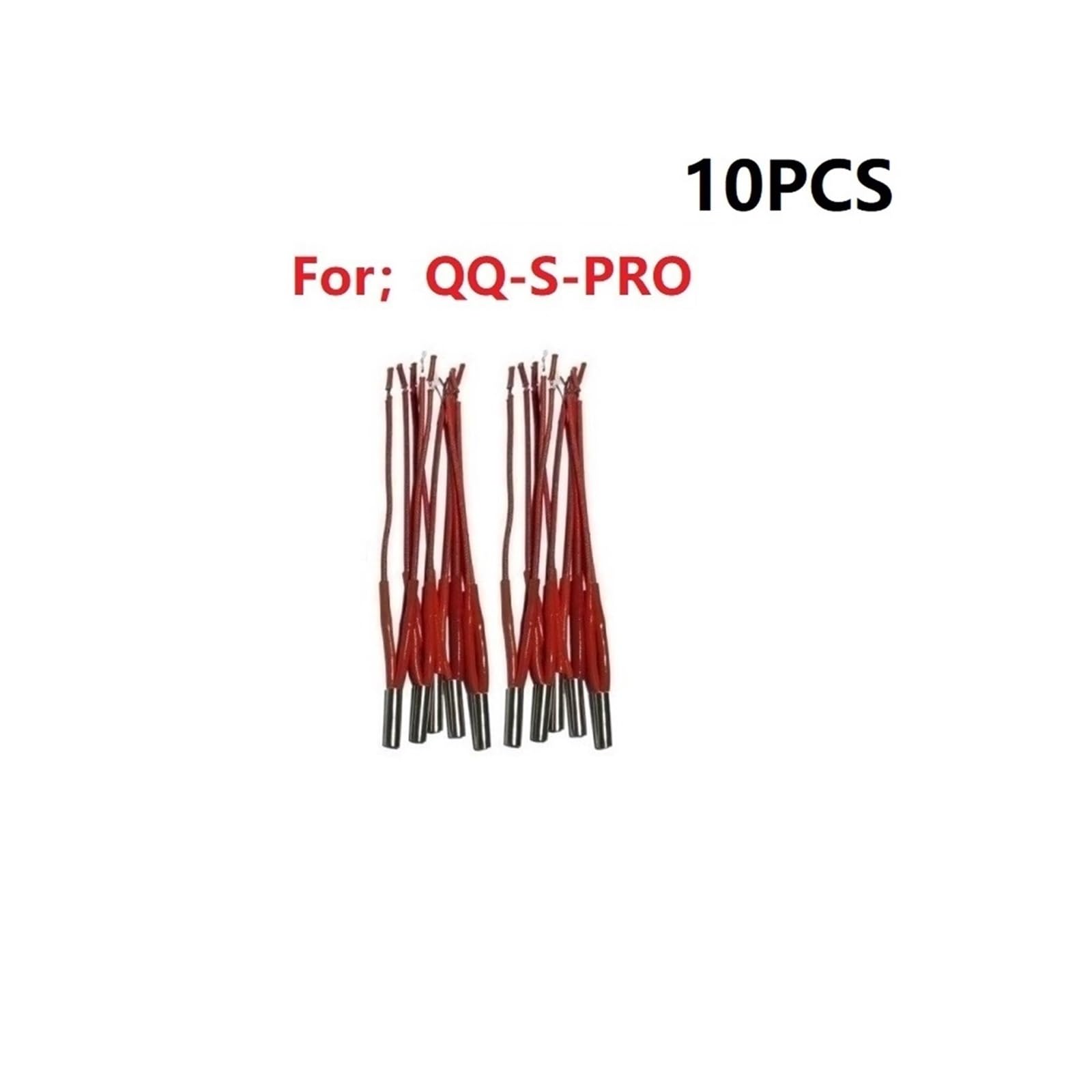 Accesorios for impresora 3D QQS PRO Clean 37 Suits Aguja de limpieza QQ Varillas de calentamiento Sensor de temperatura Boquilla