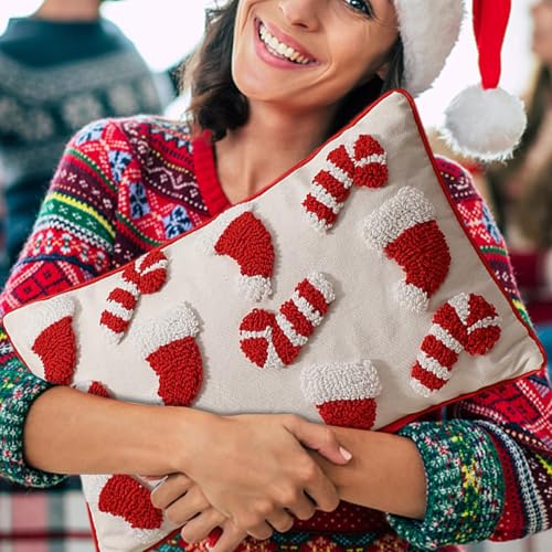 Housse de coussin de Noël lavable pour relooker votre canapé - 4