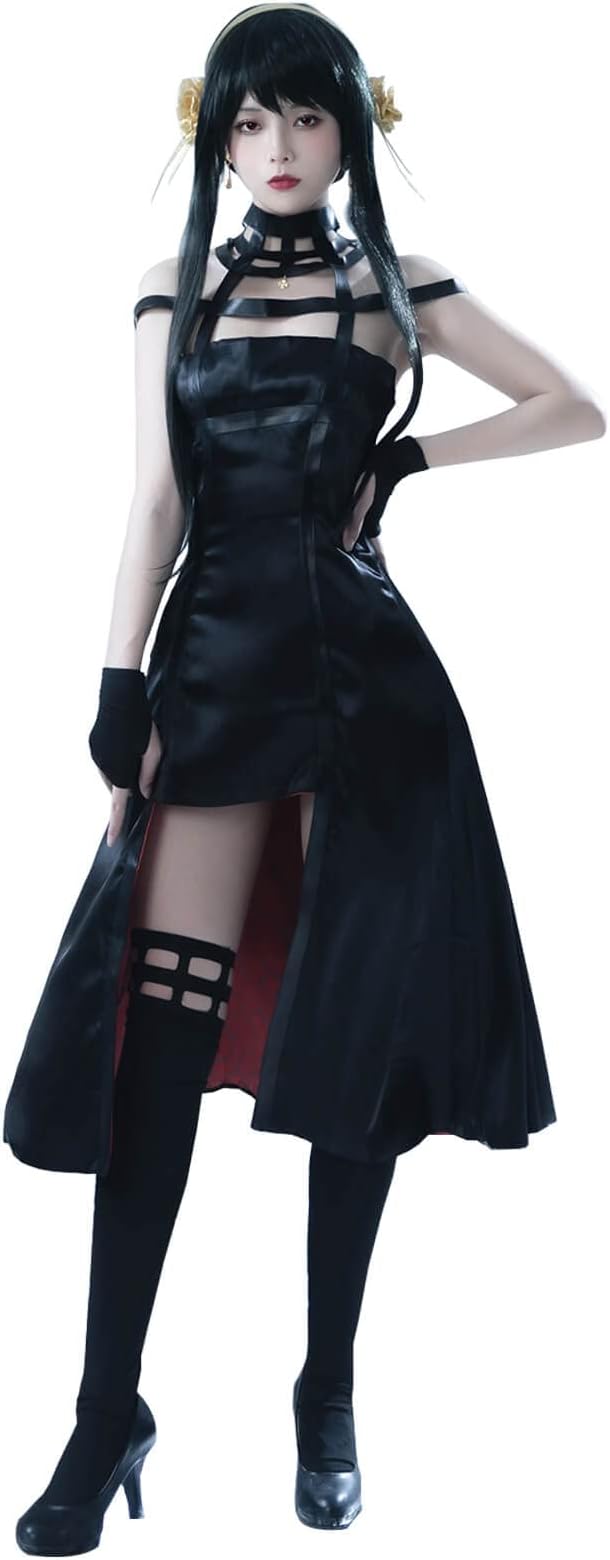 Nuoqi Yor Cosplay Outfit Anime Yor Forger Cosplay Costume for Women