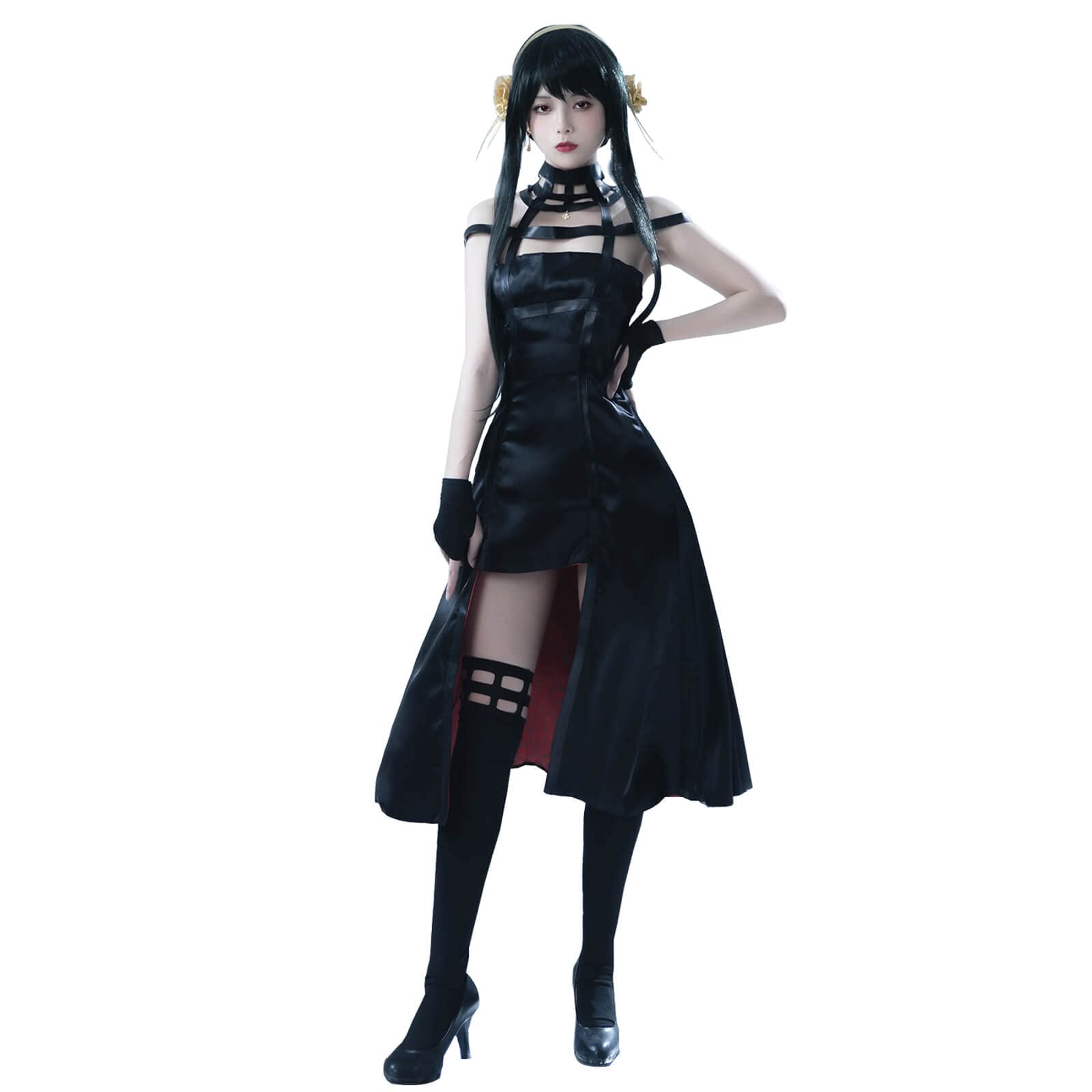 Nuoqi Yor Cosplay Outfit Anime Yor Forger Cosplay Costume for Women