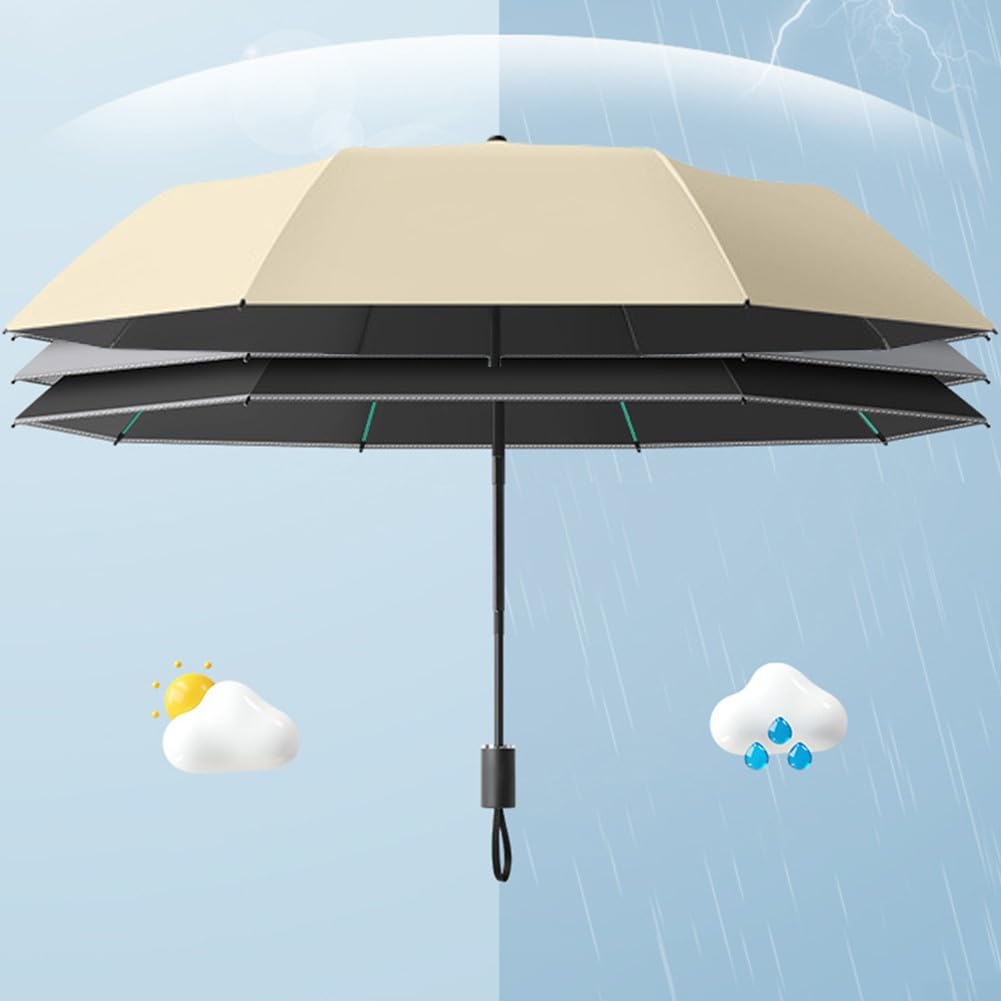 Parasol de poussette UPF 50+, élégant parapluie de protection UV pour poussette, parapluie de poussette à clipser avec pince de fixation réglable (rose)