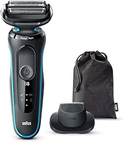 ブラウン シリーズ5 51-M1200s-V 電気シェーバー キワゾリトリマー 防水設計 充電式 コードレス ディープキャッチ網刃 ミント 【amazon.co.jp限定/最大5年メーカー保証】