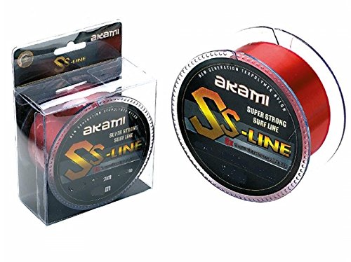 Akami SS Line Super Strong Surf Line Hilo 0.20 mm 300 MT Red 5.20 kg – 11.45lbs