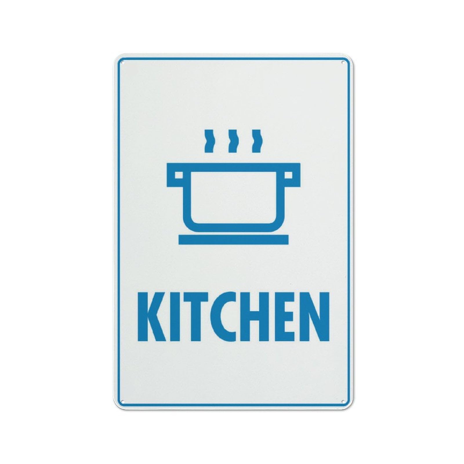 Peiyeety A03 Kitchen Sign 12X8 Inch Tin Sign Great For Garden And Yard Wall Decor