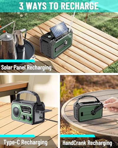 Portable Home Weather Radio Emergency