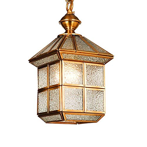 Abat-jour en verre pour lustre de plafond extérieur offrant une haute luminosité