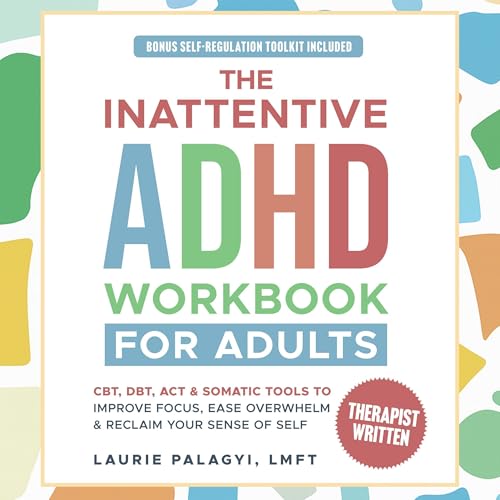『The Inattentive ADHD Workbook for Adults』のカバーアート