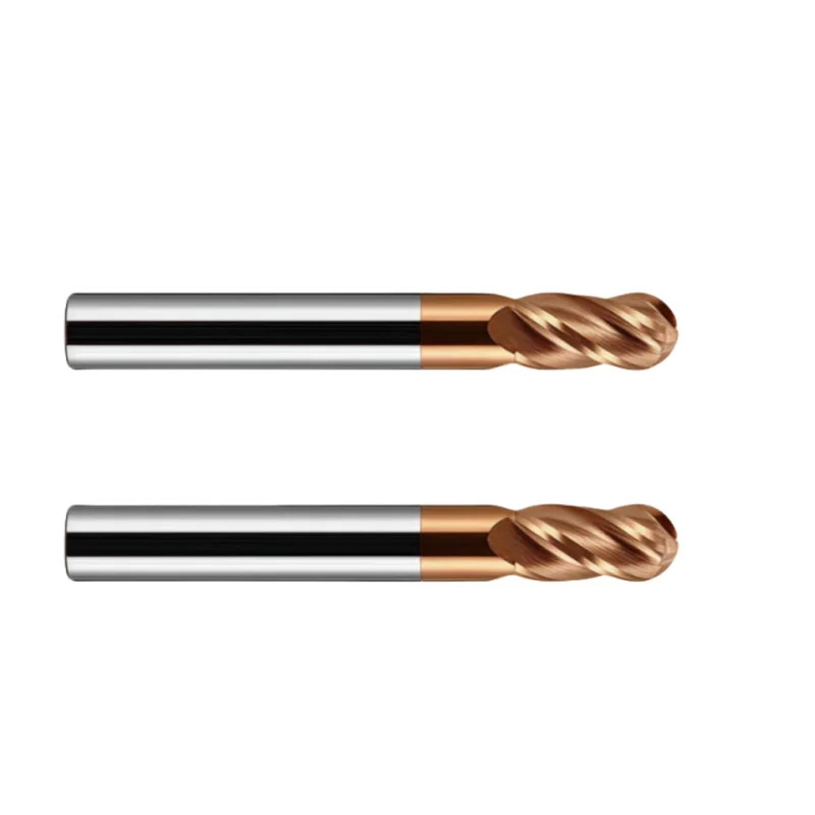 Końcówka z węglików spiekanych HRC55 4-ostrzowa powlekana stal wolframowa frez do stali nierdzewnej 3 4 5 6 8 10 12 14 16 18 20 mm (R8x32xD16x100)
