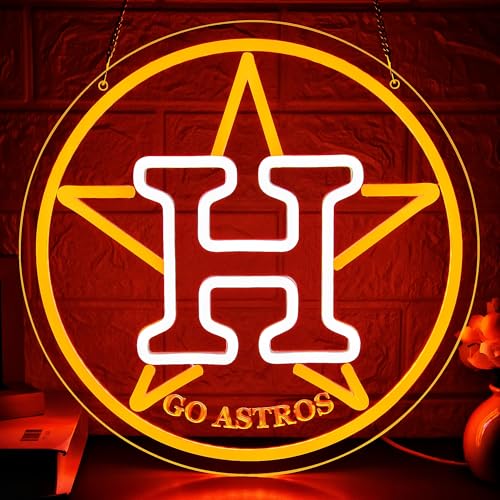Image of Baseball Neon Sign for Wall Decor Dimmable Baseball Team Neon Light for Man Cave Birthday Gifts for Fans Led Sport Sign for Sport Bar Club Party Garage Boys Bedroom Decor Art Size 12.9 * 12.9(FMA093)