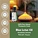 Sheer Essence Blue Lotus Essential Oil, Therapeutic Grade, 100% Pure and Natural Premium Grade Oil, 5 ML to 1000 ML (250 ML)