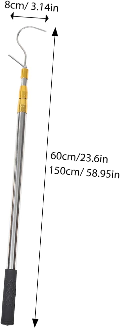 Telescoping Pole for Rv Awnings Sunshade Puller for Camping Tents and Canopies Portable Lightweight Easy Operation and Storage