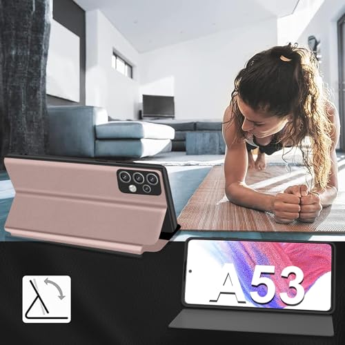 Étui à rabat Samsung Galaxy A53 antichoc avec béquille - 2
