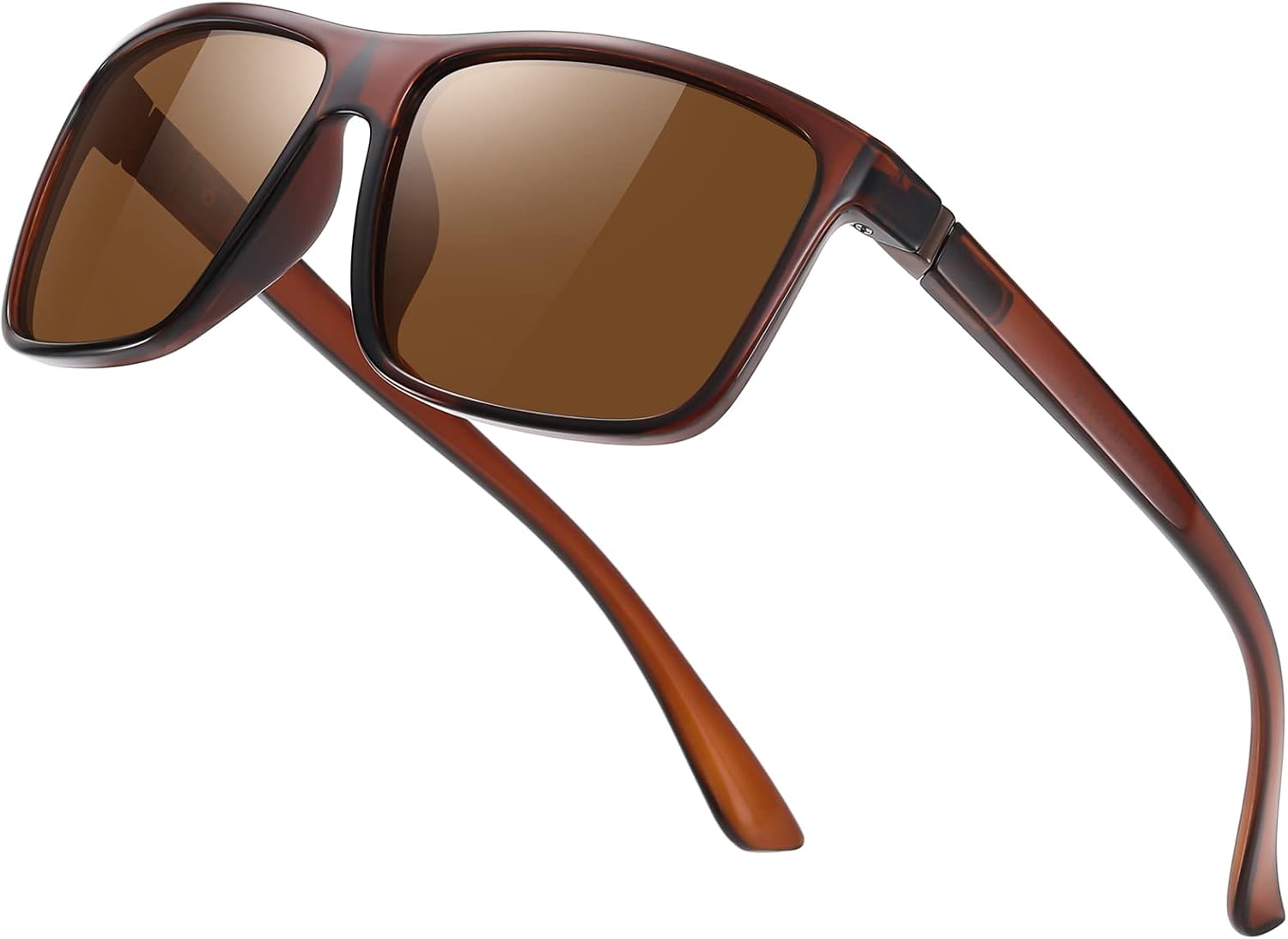 Sunglasses Men Polarized Sunglasses for Mens and Womens,Black Retro Sun Glasses Driving Fishing UV Protection - Image 2