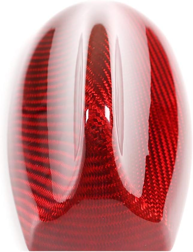 for Giulia Stelvio Car Roof Shark Fin Antenna Cover Trim Red Carbon