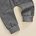 Mubineo Toddler Baby Boy Girl Infant Basic Plain Sweatpants Comfy Cotton Pants with Pockets (Dark Grey, 3 Years)