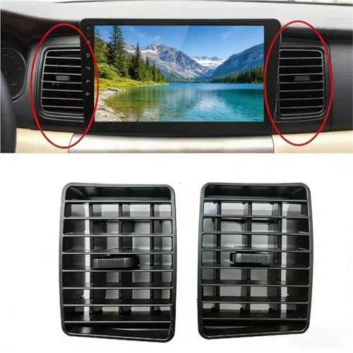 Grille de ventilation climatisation centrale de voiture Corolla EX E120 aération marron - 3