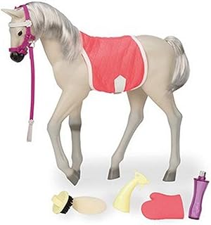 مجموعة ملحقات للدمى ذات مقاس 18 بوصة مكونة من حصان موستانج صغير من اور جنيريشن، بلاستيك، متعدد الألوان