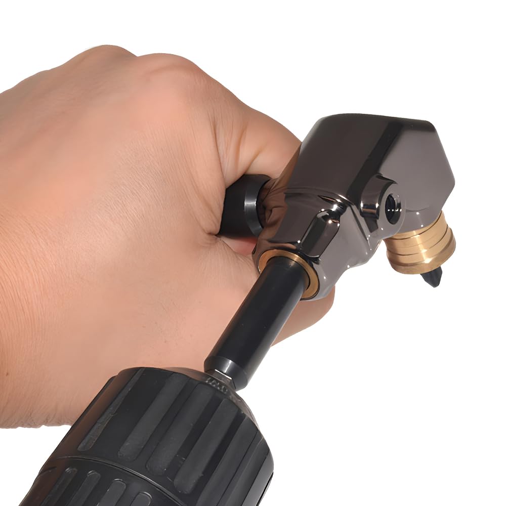 90 Degree Drill Adapter - Quick Change Bit Attachment -4 90 Degree Drill Adapter - Quick Change Bit Attachment -4