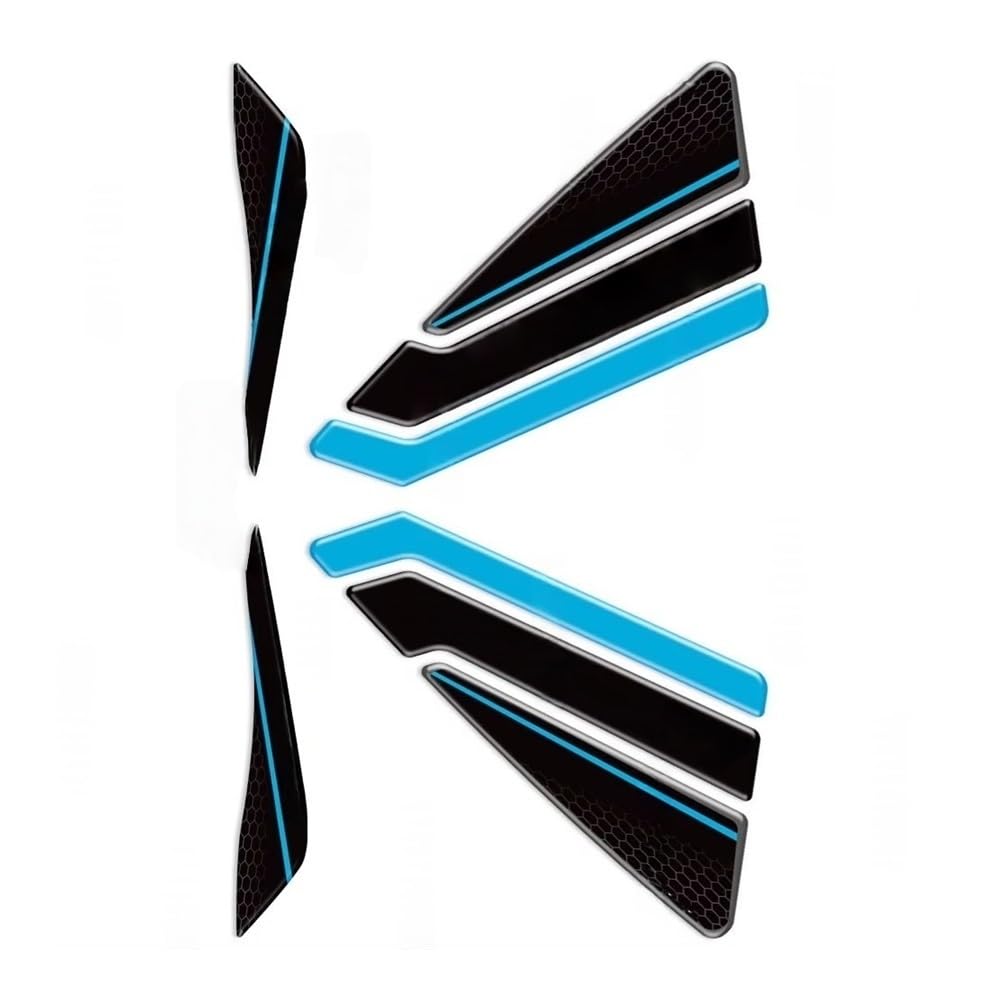 3D Motorcycle Fuel Tank Sticker Fairing Decals for MT07 for MT-07 for MT 07 2021-2024 2023 2022 Traction Pad Decal(Color1)