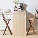 SZYW Tabouret De Bar Pliant Tabouret De Comptoir en Bois Rétro Chaise De Bar Cuisine Tabourets Hauts avec Dossier Tabourets, Installation Facile