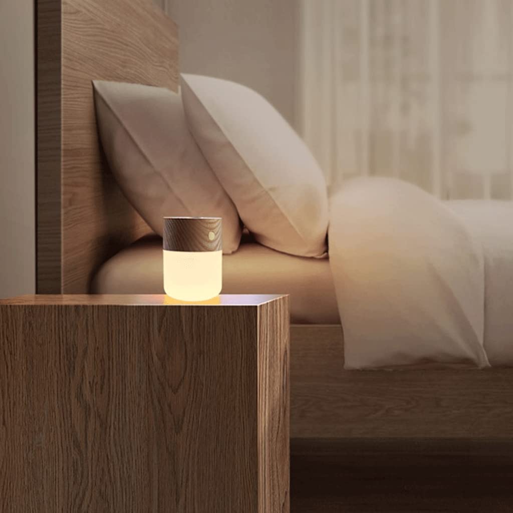 Diffusore Portatile di Oli Essenziali, umidificatore a ultrasuoni Senza Bisogno di Aggiungere Acqua, Luce Notturna Calda, Adatto per la Camera da Letto dell'ufficio Domestico