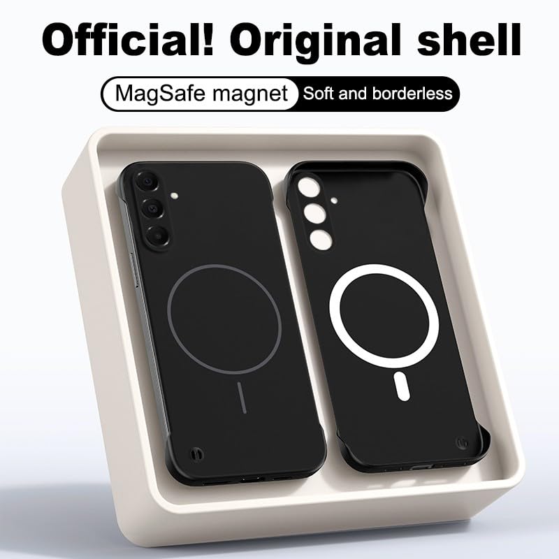 Protection Redmi Note 14 Pro étui rigide noir aimanté antichoc - 2