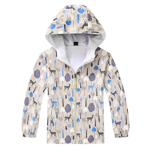 Manteau enfant garçon coupe vent softshell à capuche mode