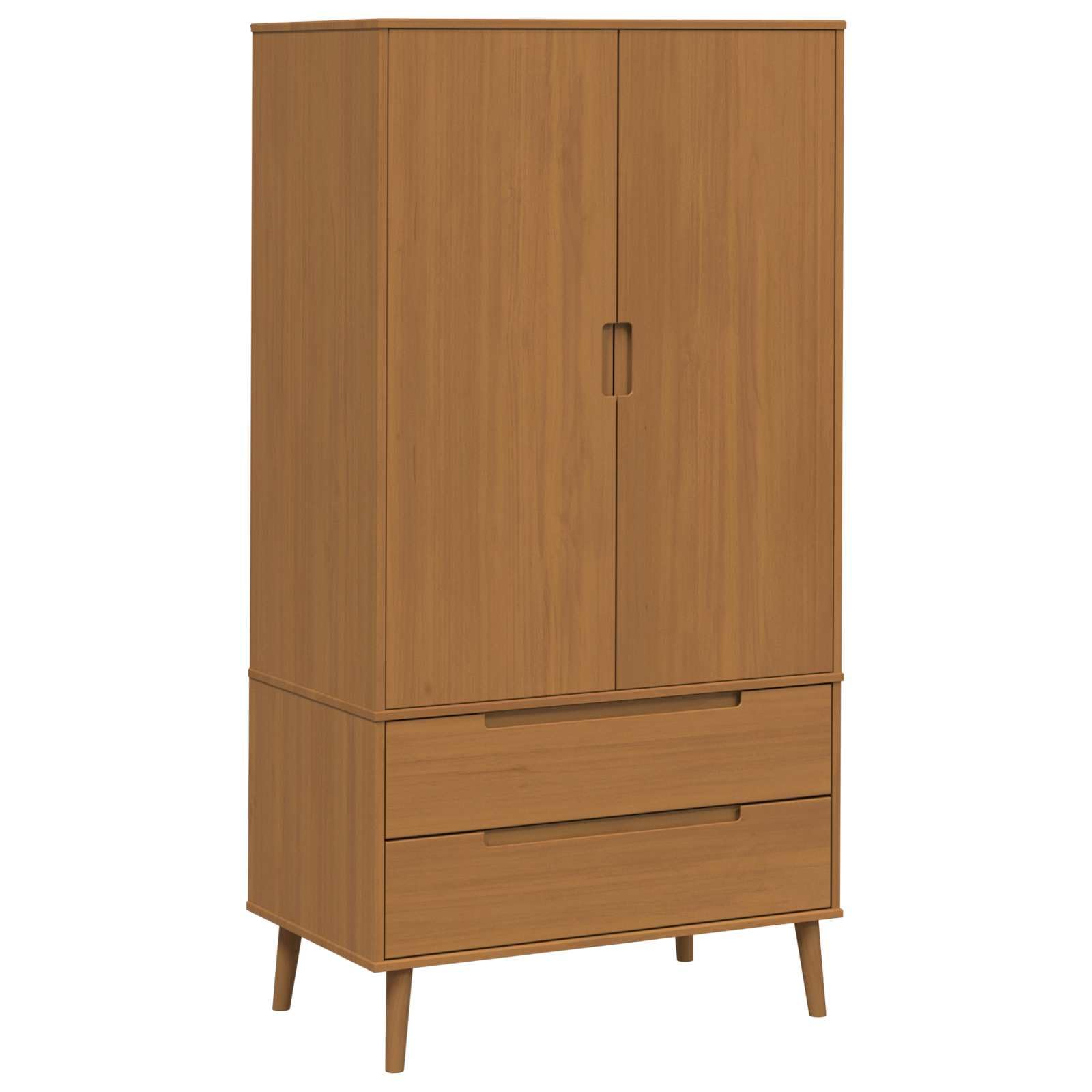 Garderoba E Karmel 90 x 55 x 175 cm Lite Drewno Sosnowe