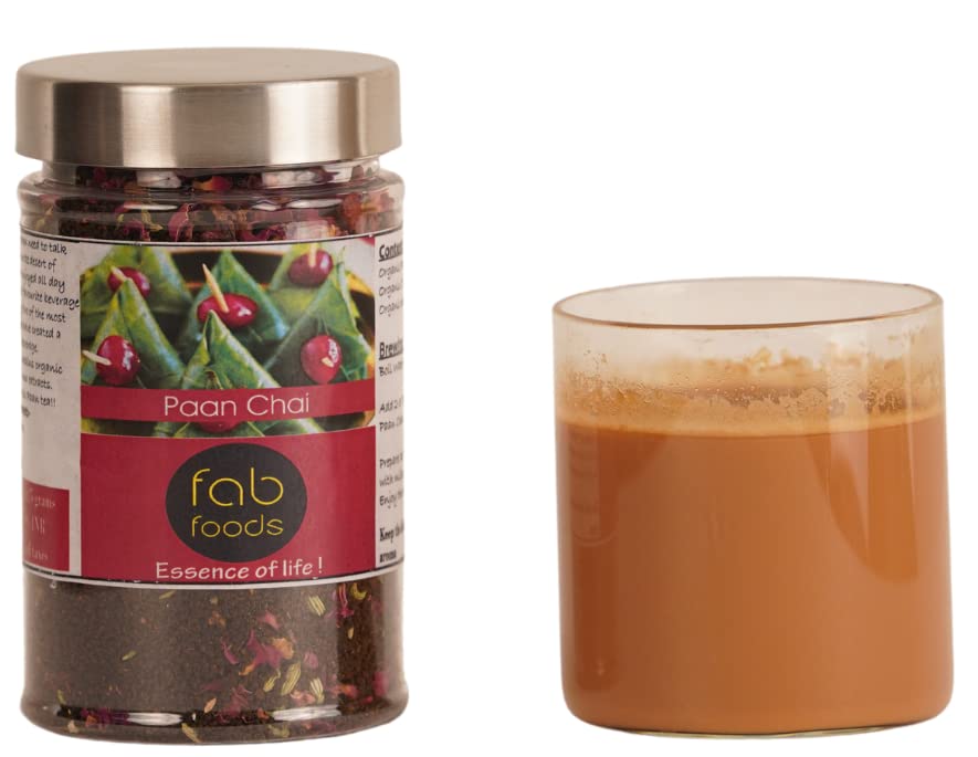 Generic PAAN CHAI (PAAN TEA) 125 Grams Organic Premium Tea Natural Healthy Chocolate Chai