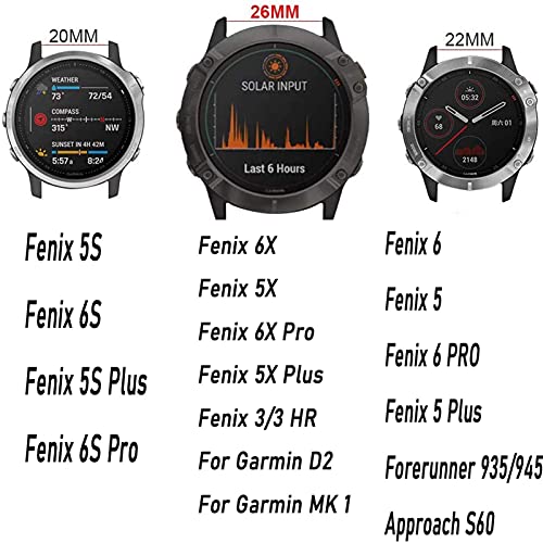 Bracelet 22mm Fenix 5 6 pour remplacer votre attache cassée - 7