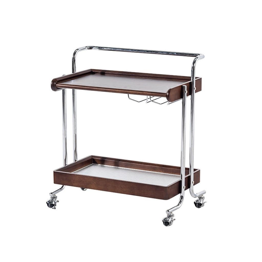 Tavolino Piccolo Carrello portaoggetti, tavolino Laterale Mobile, da tè, Salotto, Comodino con Contenitore retrò Couchtisch