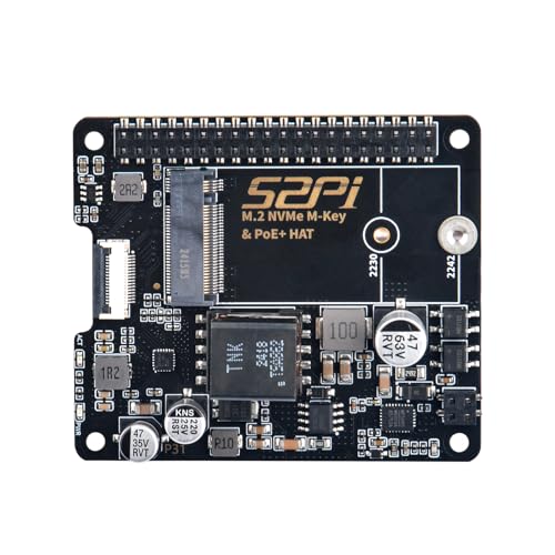 GeeekPi M.2 NVMe M-Key & POE+ HAT for Raspberry Pi 5 KZ-0066 の商品画像 1