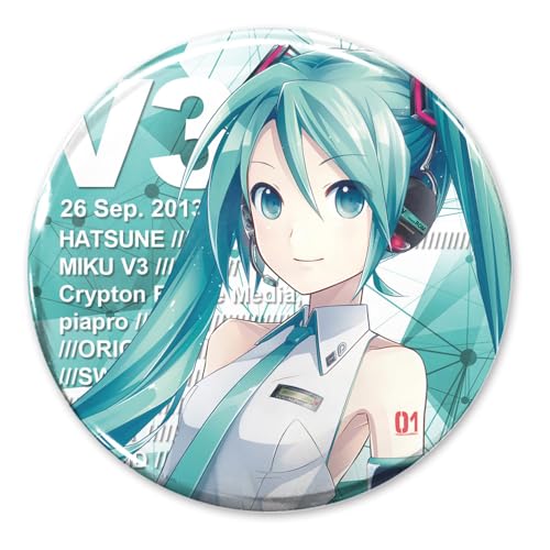 【公式】コスパ 初音ミク V3 初音ミク V3 缶バッジ