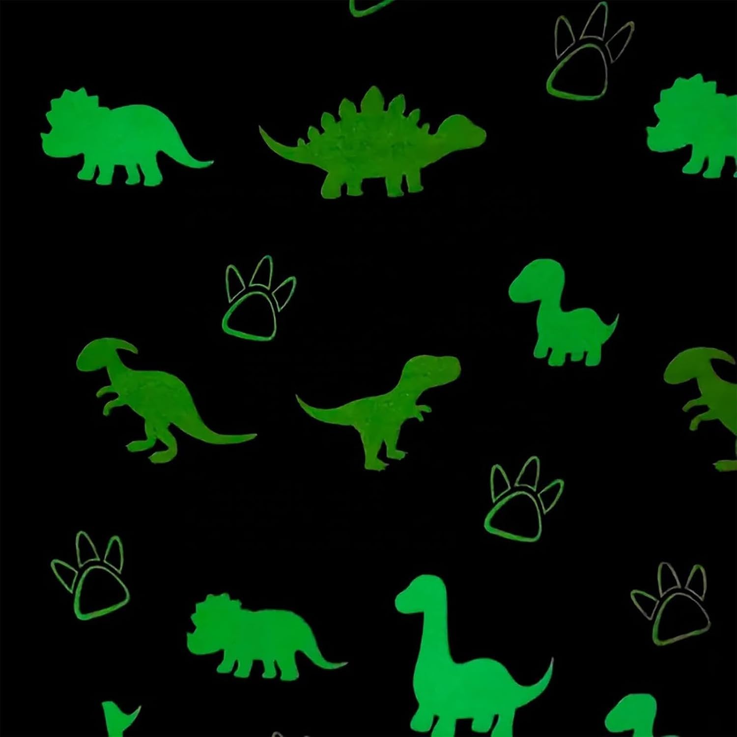 Ranedo Glow in the Dark Blanket 190cm x 150cm, Dinosaur Blanket Kids Cozy Flannel Fleece Rainbow Throw, All Seasons Christmas Holiday Birthday Gifts for Boys Girls Teens Kids Adults, Grey