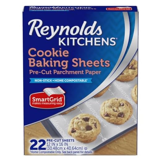 Reynolds Kitchens Cookie Baking Sheets Parchment Paper (Non-Stick, 22 Sheets)