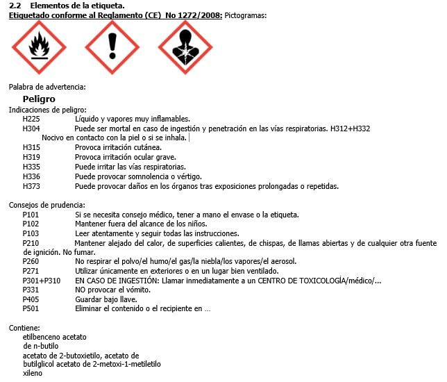Disolvente Acrílico Nazza | Especialmente adecuado para pinturas acrílicas, transparentes y de señalización | Envase Metálico de 25 Litros