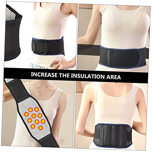 Faja lumbar auto-calentable talla 90X8X1 cm para hombre y mujer miniatura 5
