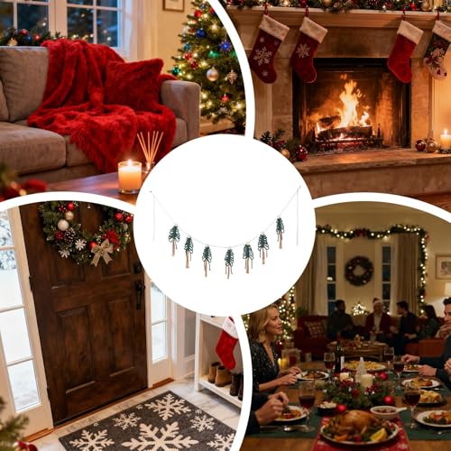 Tapiz de pared de Navidad: decora espacios pequeños sin ocupar suelo 5