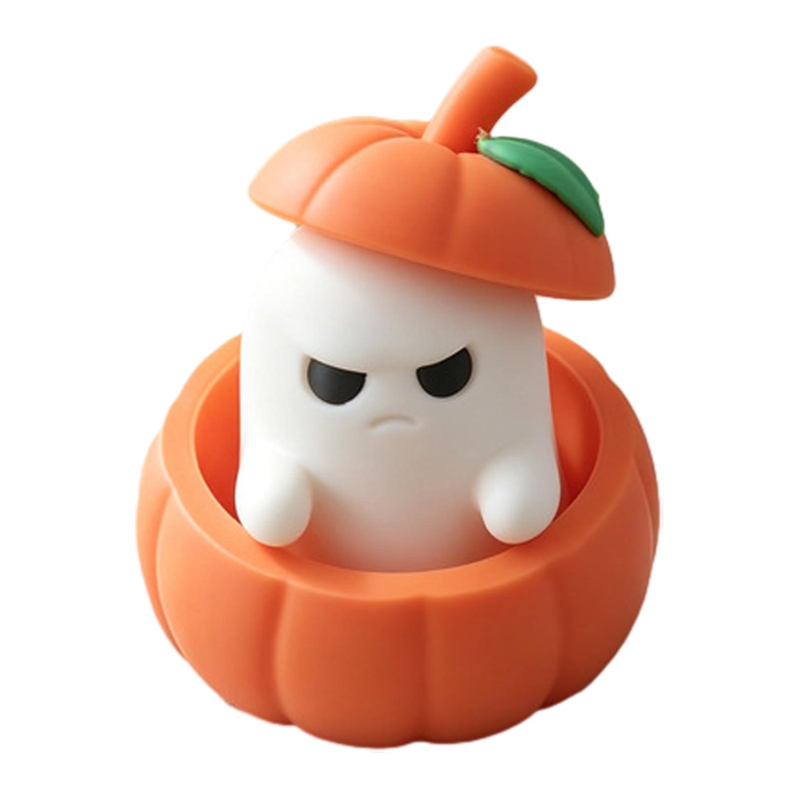 Pasisuu Halloween Pumpkin Ghost Ornament, 3D Printed Candle Holder Decor