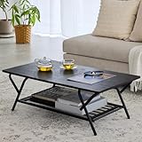 【I'm home掲載】 ローテーブル 一人暮らし 折りたたみ おしゃれ テーブル リビングテーブル 座卓 センターテーブル 机 ちゃぶ台 ちゃぶだい チャブ台 (ブラック)