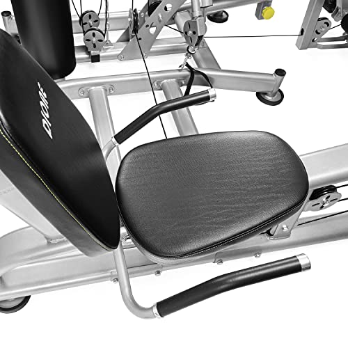 Dione Pro MG2 - Fitnessstation - Multi-Gym - Krafstation - mit 75 kg Metall Gewichte - Mit Legpress - Homegym – Bild 4