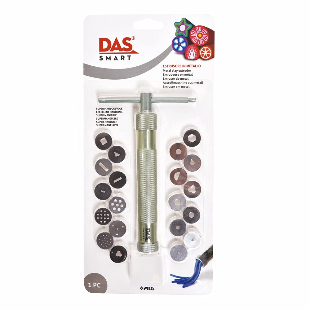 Das Smart Estrusore per Pasta da Modellare, Nessun Colore, Metal Clay EXTRUDER, 325000.0