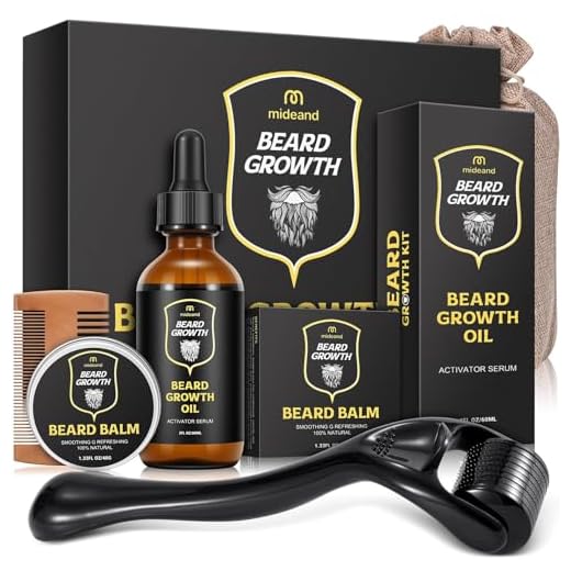 Kit de alisador de barba, kit de cuidados para o crescimento da barba, alisador de barba, óleo de crescimento da barba, xampu para lavagem de barba, condicionador, bálsamo, cera, pente,
