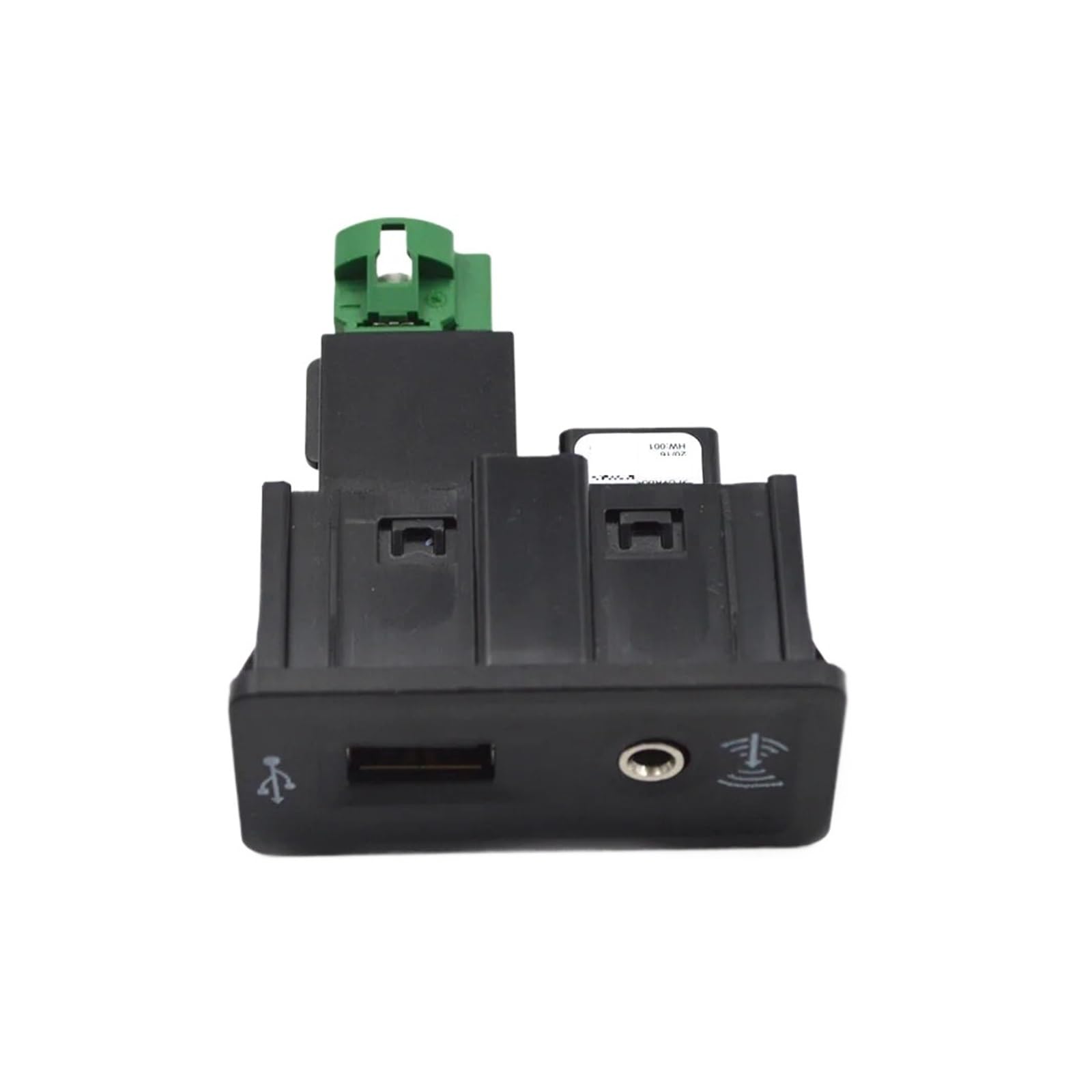 Compatibile for VW Golf 7 MK7 VII Passat B8 CarPlay Media AUX Switch MIB2 MDI USB AMI Presa adattatore 5Q0035726E 5Q0 035 726 E (Carplay e cavo)(Carplay)