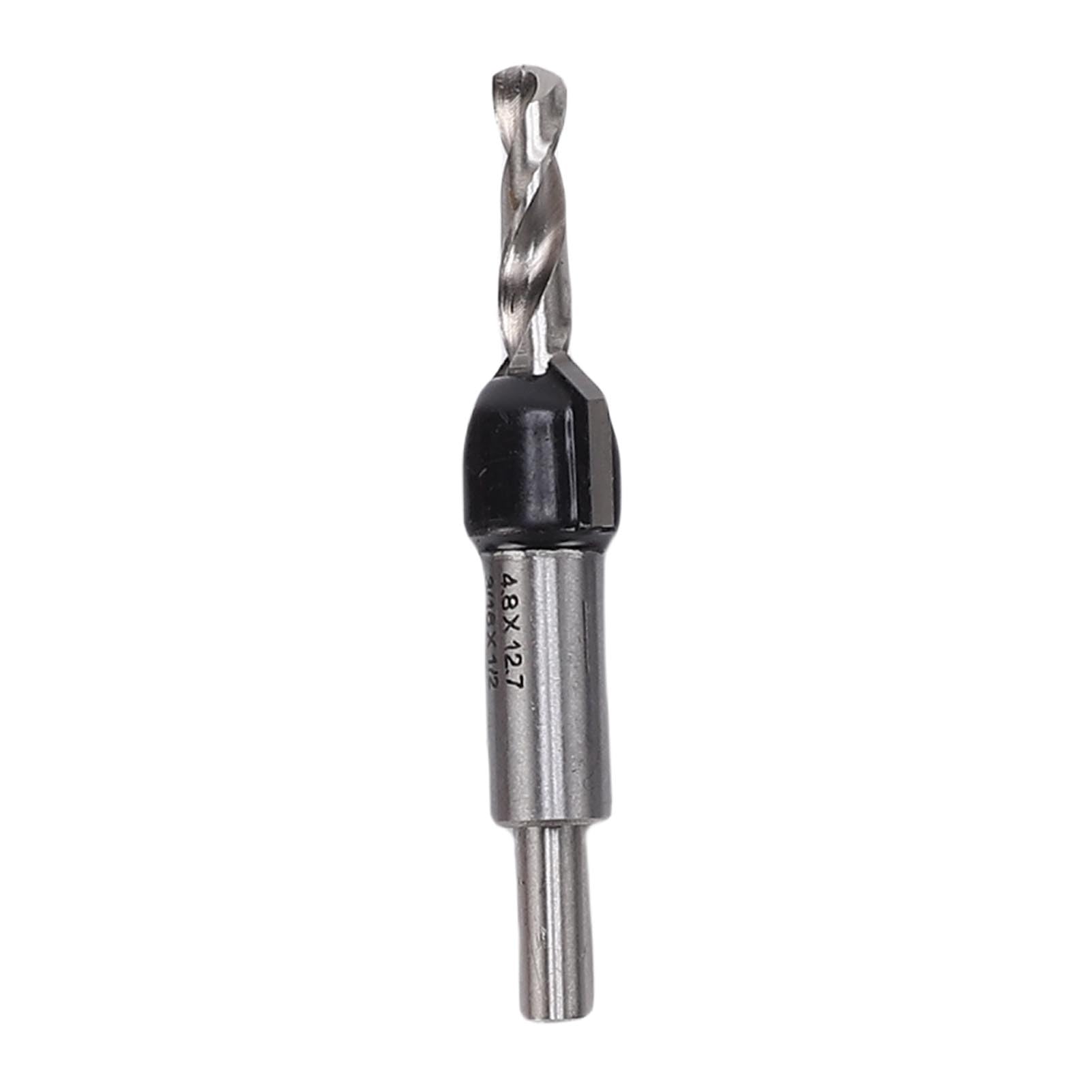 Jeffergarden Juego de Brocas para Avellanador, Vástago Hexagonal de Liberación Rápida, Taladro para Fregadero M2 para Proyectos de Carpintería