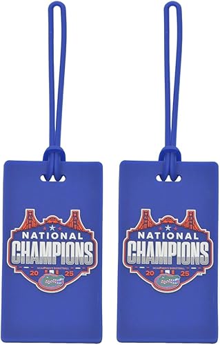 Miniatura 50 de Paquete de 2 etiquetas de PVC para equipaje de Alabama Crimson Tide