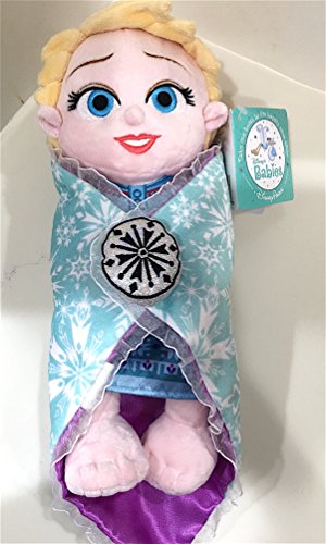 Disney Parks Frozen Baby Elsa in a Blanket Plush Doll 10